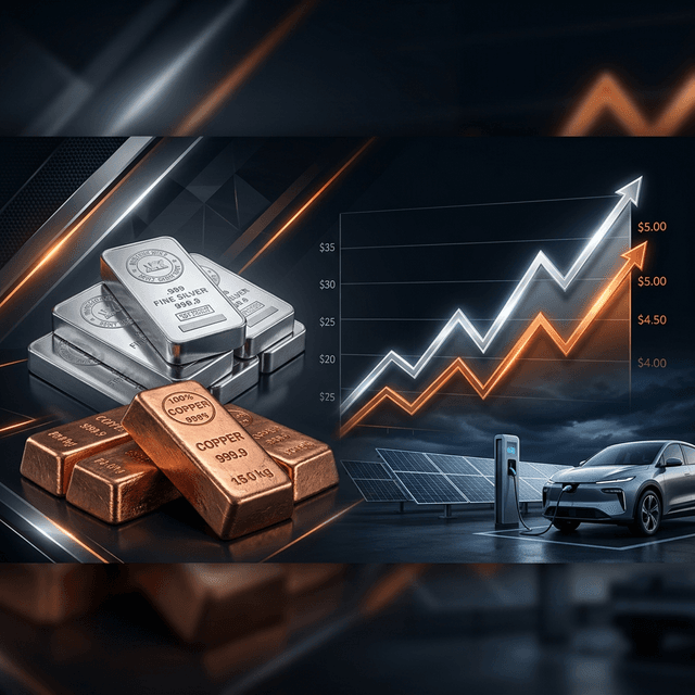 Đầu tư bạc và đồng - Kim loại công nghiệp cho NĐT Việt