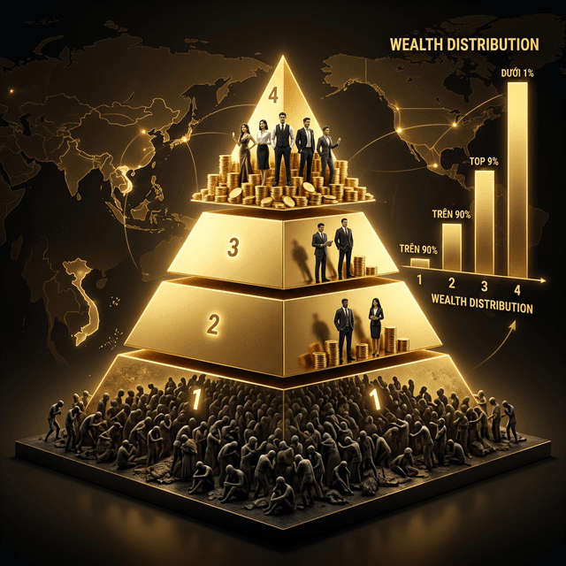 Bất Bình Đẳng Tài Sản Việt Nam Kim Tự Tháp